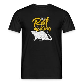 Rat - Men's T-Shirt - black - Front - AI Model Male 178 light (178cm)