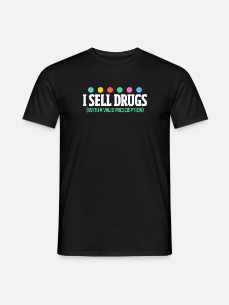 Apotheke Apotheker Medizin Apothekerin Geschenk - Männer T-Shirt - Schwarz