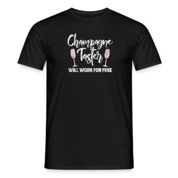Tester - Männer T-Shirt - Schwarz - Vorne - AI Model Male 178 light (178cm)