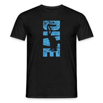 Diver - Men's T-Shirt - black - Front - AI Model Male 178 light (178cm)