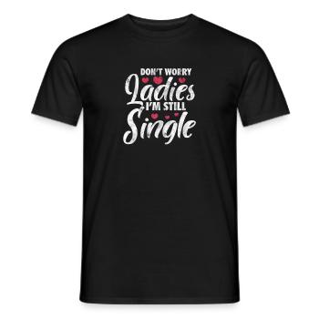Single - Men's T-Shirt - black - Front - AI Model Male 178 light (178cm)