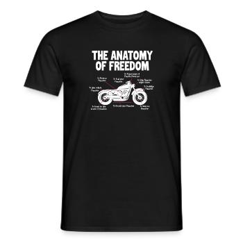 Biker - Men's T-Shirt - black - Front - AI Model Male 178 light (178cm)