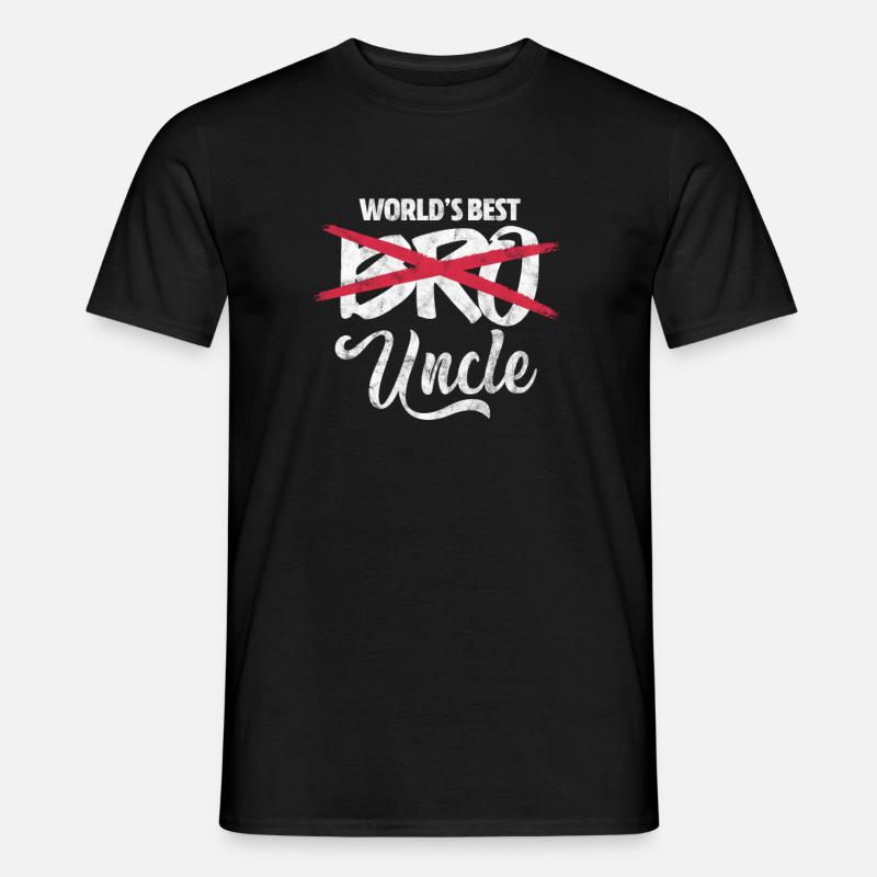 Onkel - Männer T-Shirt - Schwarz