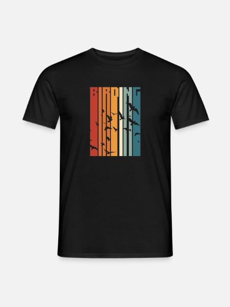 Ornithology - Men's T-Shirt - black