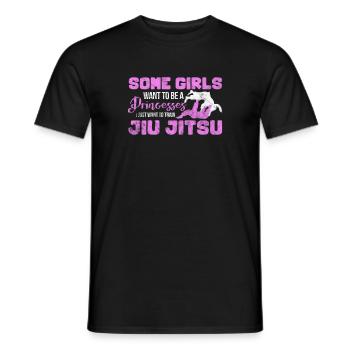 Jiu Jitsu Bjj Kampfsport Jiu-Jitsu Kampf Geschenk - Männer T-Shirt - Schwarz - Vorne - AI Model Male 178 light (178cm)