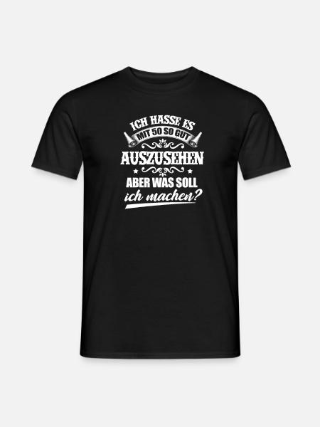 50. Geburtstag - Männer T-Shirt - Schwarz