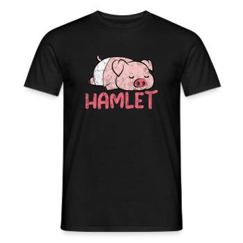 Cochon Cochon PorcLet Semer Des Cochons Cadeau - T-shirt homme - noir - Devant - AI Model Male 178 light (178cm)