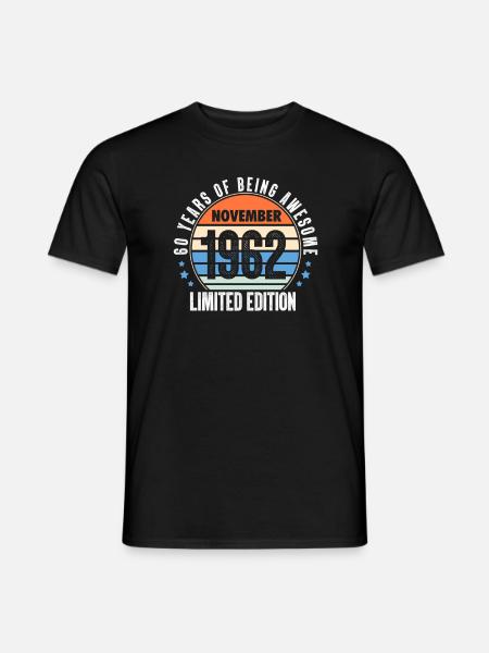 November 1962 - Männer T-Shirt - Schwarz