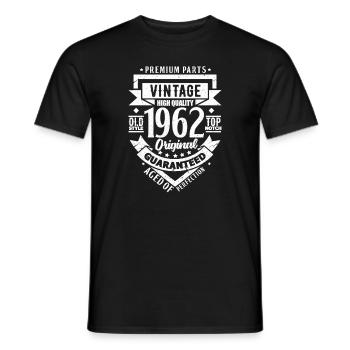 1962 - T-shirt homme - noir - Devant - AI Model Male 178 light (178cm)