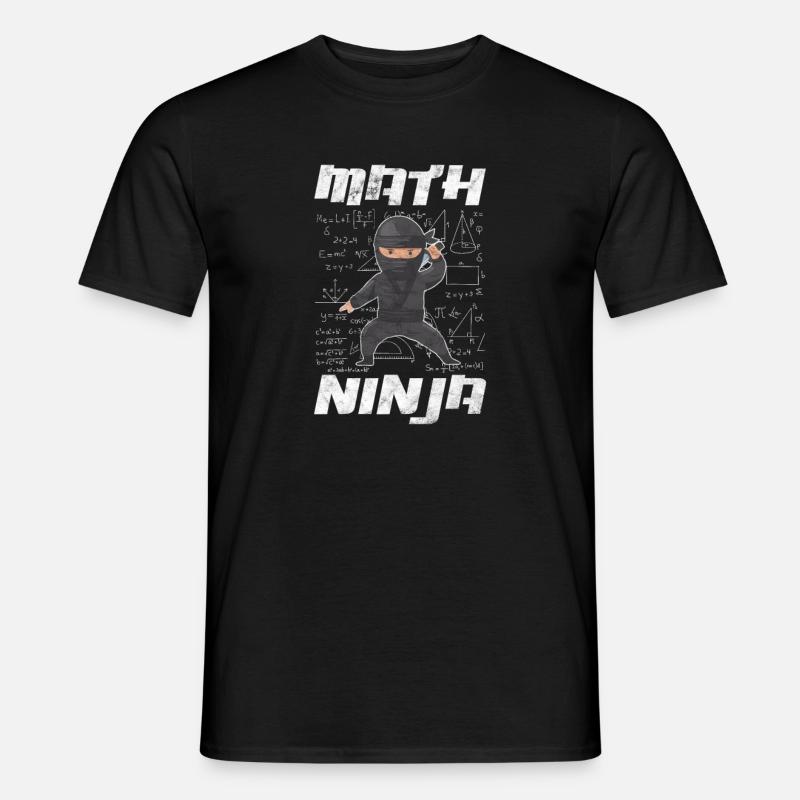 Mathematik - Männer T-Shirt - Schwarz