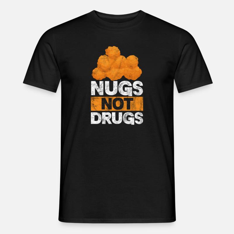 Chicken Nuggets - Männer T-Shirt - Schwarz