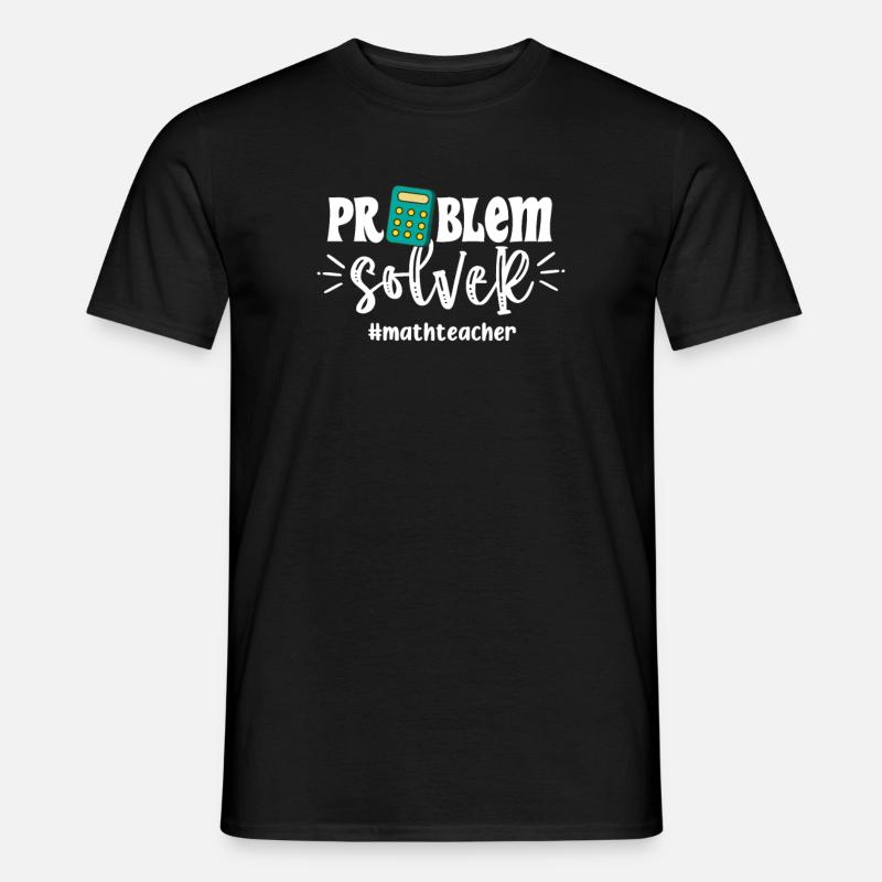 Mathematik - Männer T-Shirt - Schwarz
