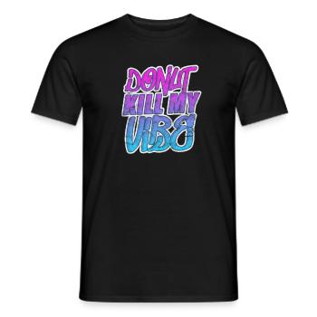 Donut - Männer T-Shirt - Schwarz - Vorne - AI Model Male 178 light (178cm)