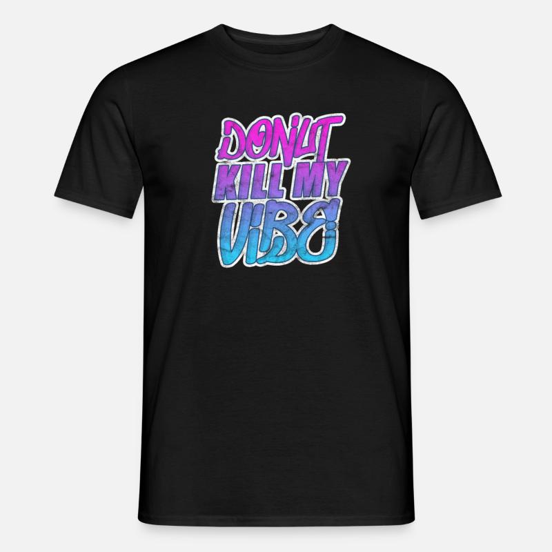 Donut - Männer T-Shirt - Schwarz