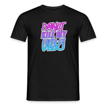 Donut Sweets Donuts Food Baker Gift - Men's T-Shirt - black - Front - AI Model Male 178 light (178cm)