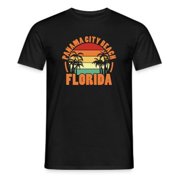 Floride - T-shirt homme - noir - Devant - AI Model Male 178 light (178cm)