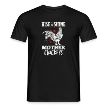 Poulet - T-shirt homme - noir - Devant - AI Model Male 178 light (178cm)