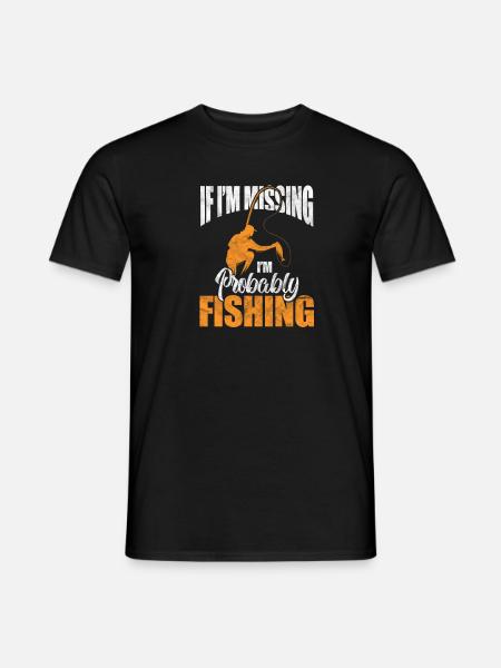Angler - Men's T-Shirt - black