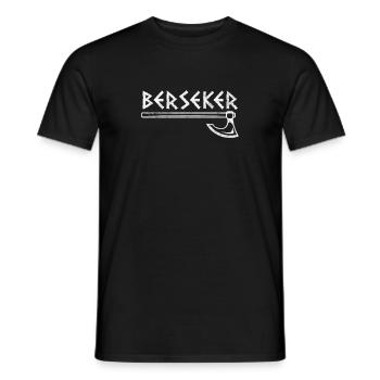 Wikinger - Männer T-Shirt - Schwarz - Vorne - AI Model Male 178 light (178cm)
