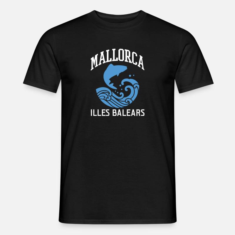 Mallorca - Männer T-Shirt - Schwarz