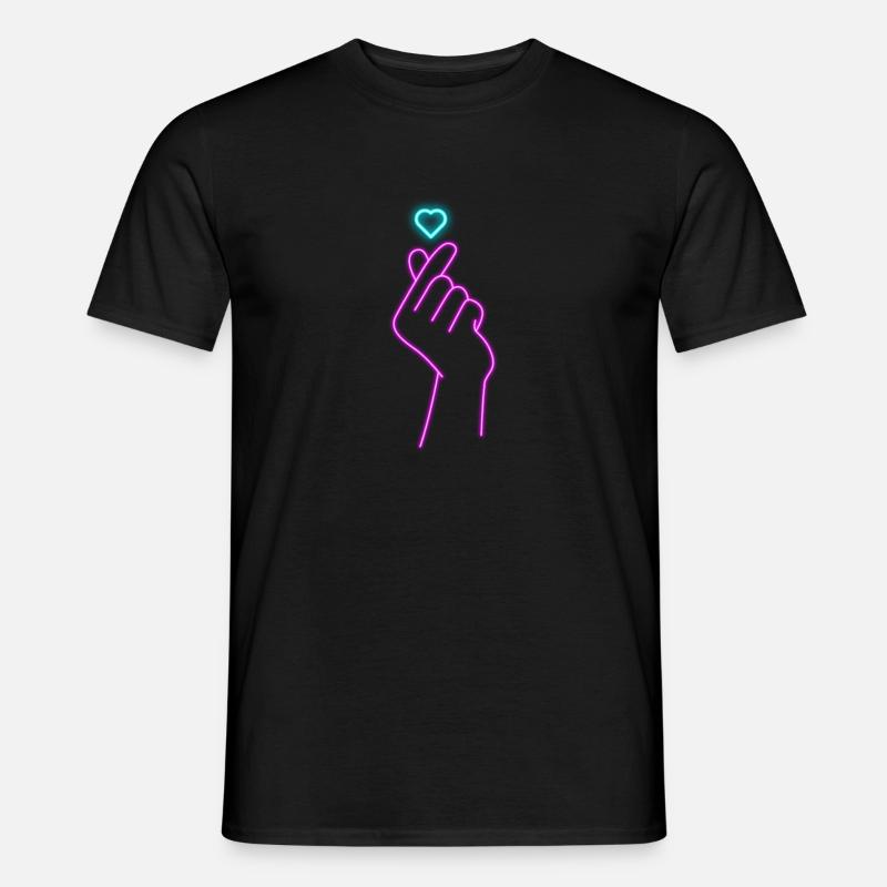 K-Pop - Männer T-Shirt - Schwarz