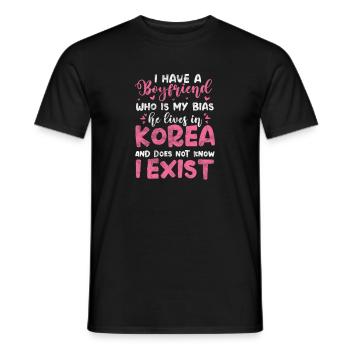 K-Pop Koreanisch Musik Pop Korea Kpop Geschenk - Männer T-Shirt - Schwarz - Vorne - AI Model Male 178 light (178cm)