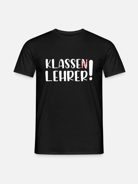 Klasse Lehrer - Männer T-Shirt - Schwarz