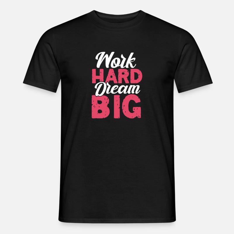 Motivation - Männer T-Shirt - Schwarz