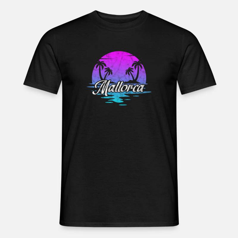 Spanien Spanisch Mallorca Spanier Urlaub Geschenk - Männer T-Shirt - Schwarz
