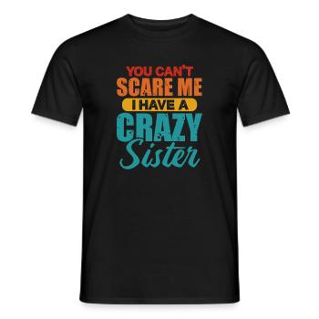 Big Brother Sibling Sister Gift - Men's T-Shirt - black - Front - AI Model Male 178 light (178cm)
