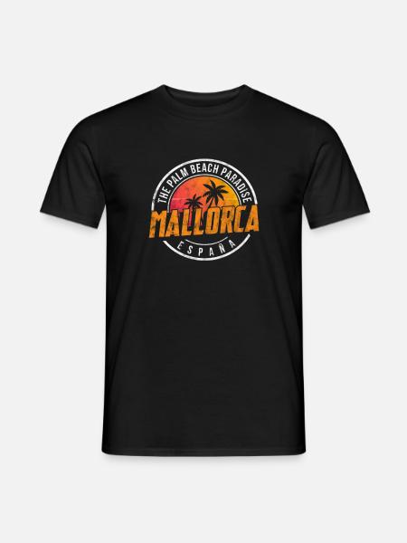 Espagne Espagnol Majorque Cadeau de Vacances Espagnol - T-shirt homme - noir