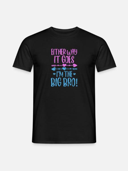 Frère - T-shirt homme - noir