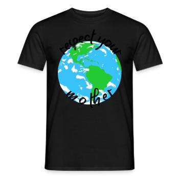 Nature Conservation Climate Conservationists Sea - Men's T-Shirt - black - Front - AI Model Male 178 light (178cm)
