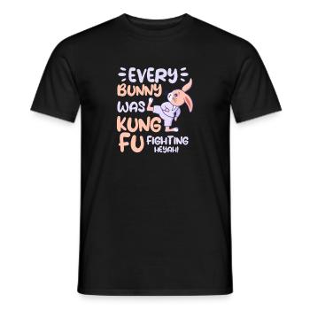 Kung Fu Kampfsport Kampfkunst Sport Geschenk - Männer T-Shirt - Schwarz - Vorne - AI Model Male 178 light (178cm)