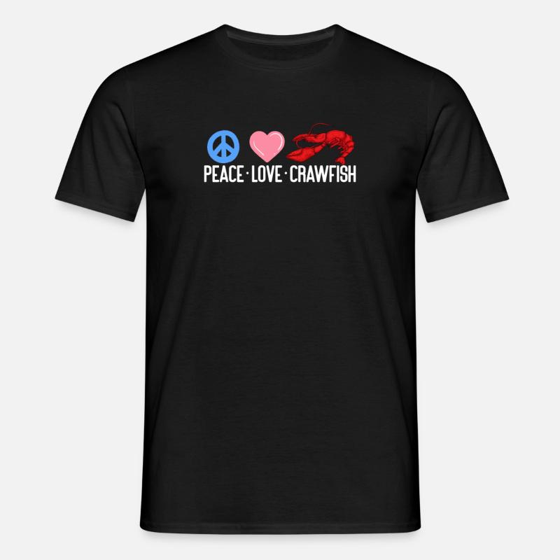 Languste - Männer T-Shirt - Schwarz
