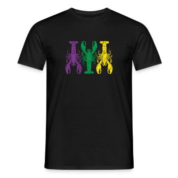 Languste Langusten Meeresfrüchte Krebs Geschenk - Männer T-Shirt - Schwarz - Vorne - AI Model Male 178 light (178cm)