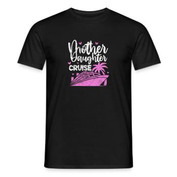 Cruise Mother Daughter Gift - Men's T-Shirt - black - Front - AI Model Male 178 light (178cm)