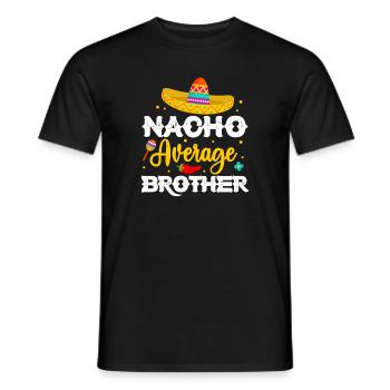 Big Brother Sibling Sister Gift - Men's T-Shirt - black - Front - AI Model Male 178 light (178cm)