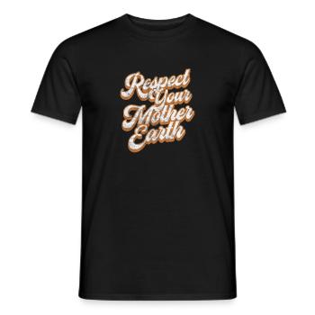 Hippie - T-shirt homme - noir - Devant - AI Model Male 178 light (178cm)