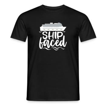 Croisière - T-shirt homme - noir - Devant - AI Model Male 178 light (178cm)