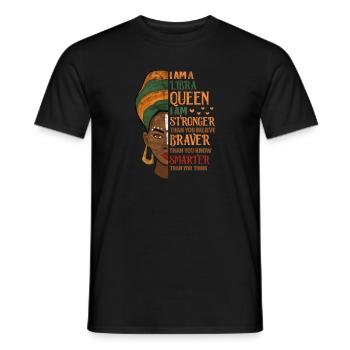Libra Zodiac Sign Horoscope Astrology Gift - Men's T-Shirt - black - Front - AI Model Male 178 light (178cm)