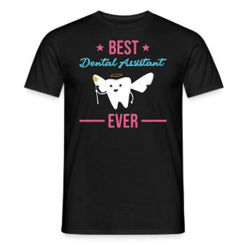 Best Dental Assistant Ever Dental Assistant - Männer T-Shirt - Schwarz - Vorne - AI Model Male 178 light (178cm)
