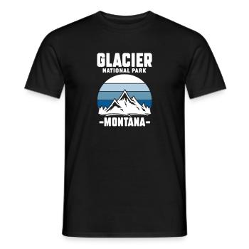 Montana - T-shirt homme - noir - Devant - AI Model Male 178 light (178cm)