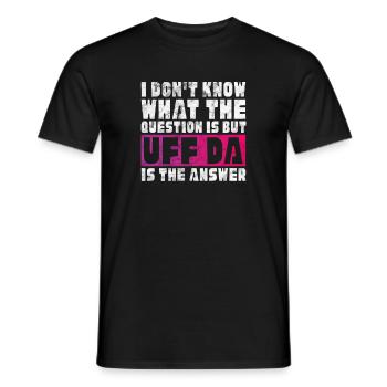 Norwegen Skandinavien Norge Norweger Geschenk - Männer T-Shirt - Schwarz - Vorne - AI Model Male 178 light (178cm)