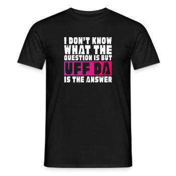 Norway - Men's T-Shirt - black - Front - AI Model Male 178 light (178cm)