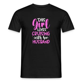 Kreuzfahrt Hochzeit - Männer T-Shirt - Schwarz - Vorne - AI Model Male 178 light (178cm)