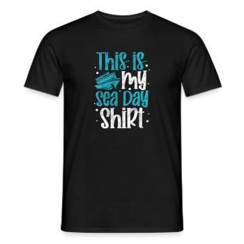 Cruise Cruise Ship Holiday Ship Gift - Men's T-Shirt - black - Front - AI Model Male 178 light (178cm)