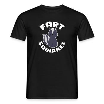 Mouffette - T-shirt homme - noir - Devant - AI Model Male 178 light (178cm)