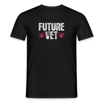 Veterinarian Veterinary Medicine Veterinarian Veterinary Gift - Men's T-Shirt - black - Front - AI Model Male 178 light (178cm)