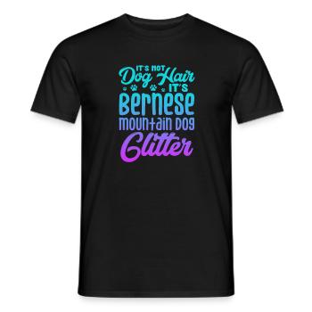 Bouvier bernois - T-shirt homme - noir - Devant - AI Model Male 178 light (178cm)